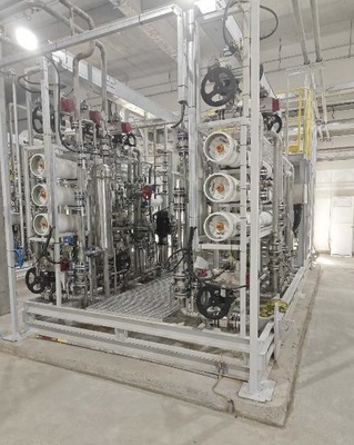 購入 産業用 2 段階逆オスモースシステム 水質改善のためにスキードを設置 オンライン製造